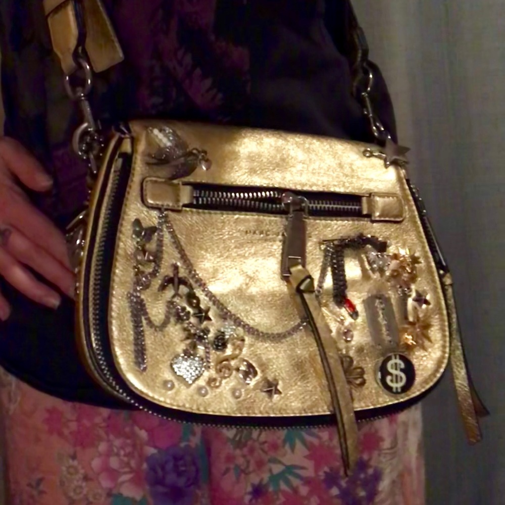 2016 Marc Jacobs Charms Saddlebag